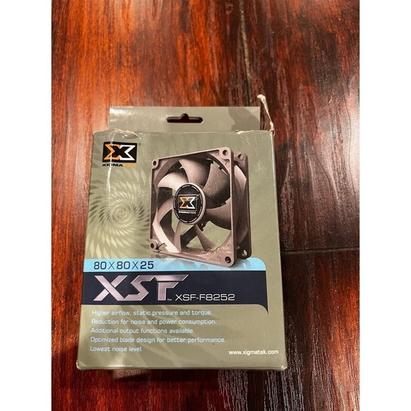 Xigmatek Computer Case Cooling Fan XSF-F8252 Higher airflow, static pressure and - Picture 6 of 10